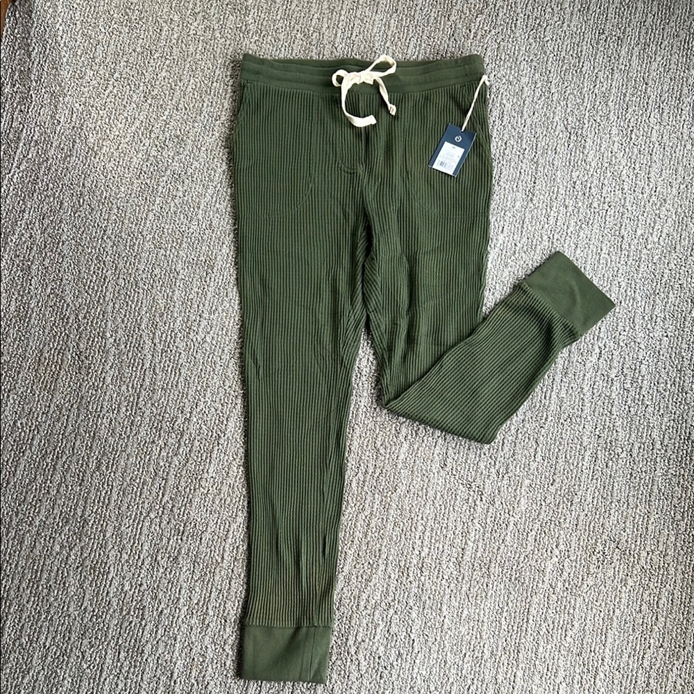 Women’s Waffle Weave Lounge Pants Sz M